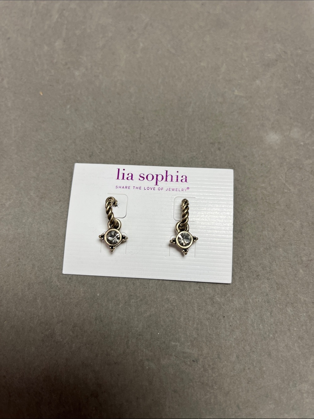 Lia Sophia earrings